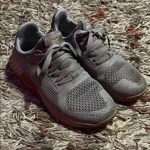 Reebok Gray Athletic Shoes